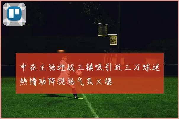 申花主场迎战三镇吸引近三万球迷热情助阵现场气氛火爆